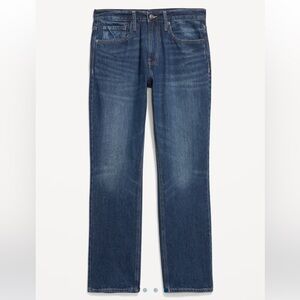 NWT Old Navy Blue Straight Jeans Classic Style Size 30/30
